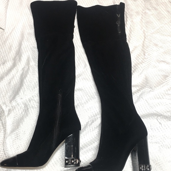 Guess Suede like over the knee boots - Picture 1 of 5